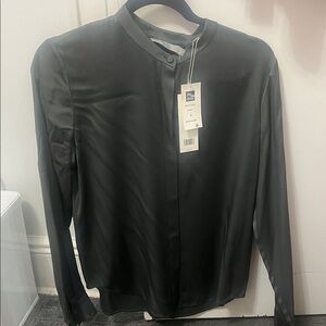 Vince green Button-Detail Top